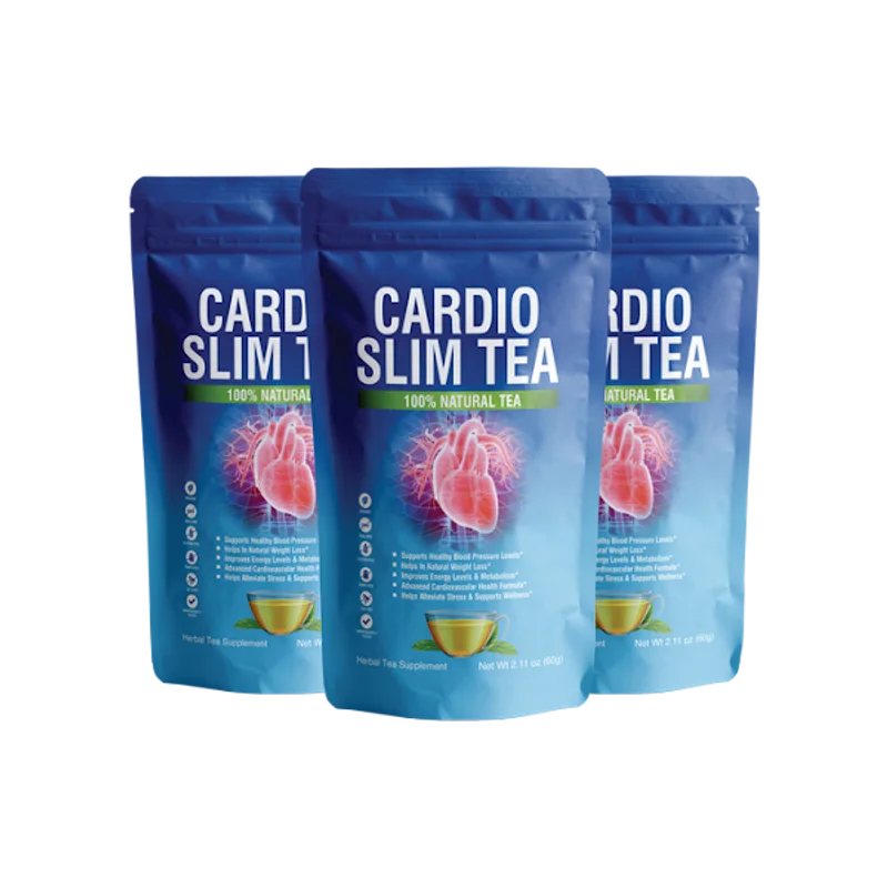 Cardio Slim Tea Weight Management Health — 3 Bottle / 90 Day Pack